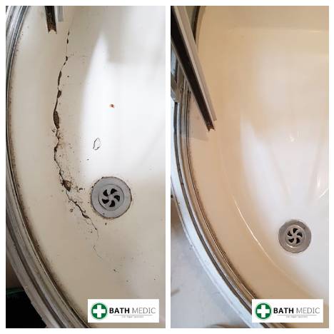 Shower tray repair Brighton Marina — Bath Medic